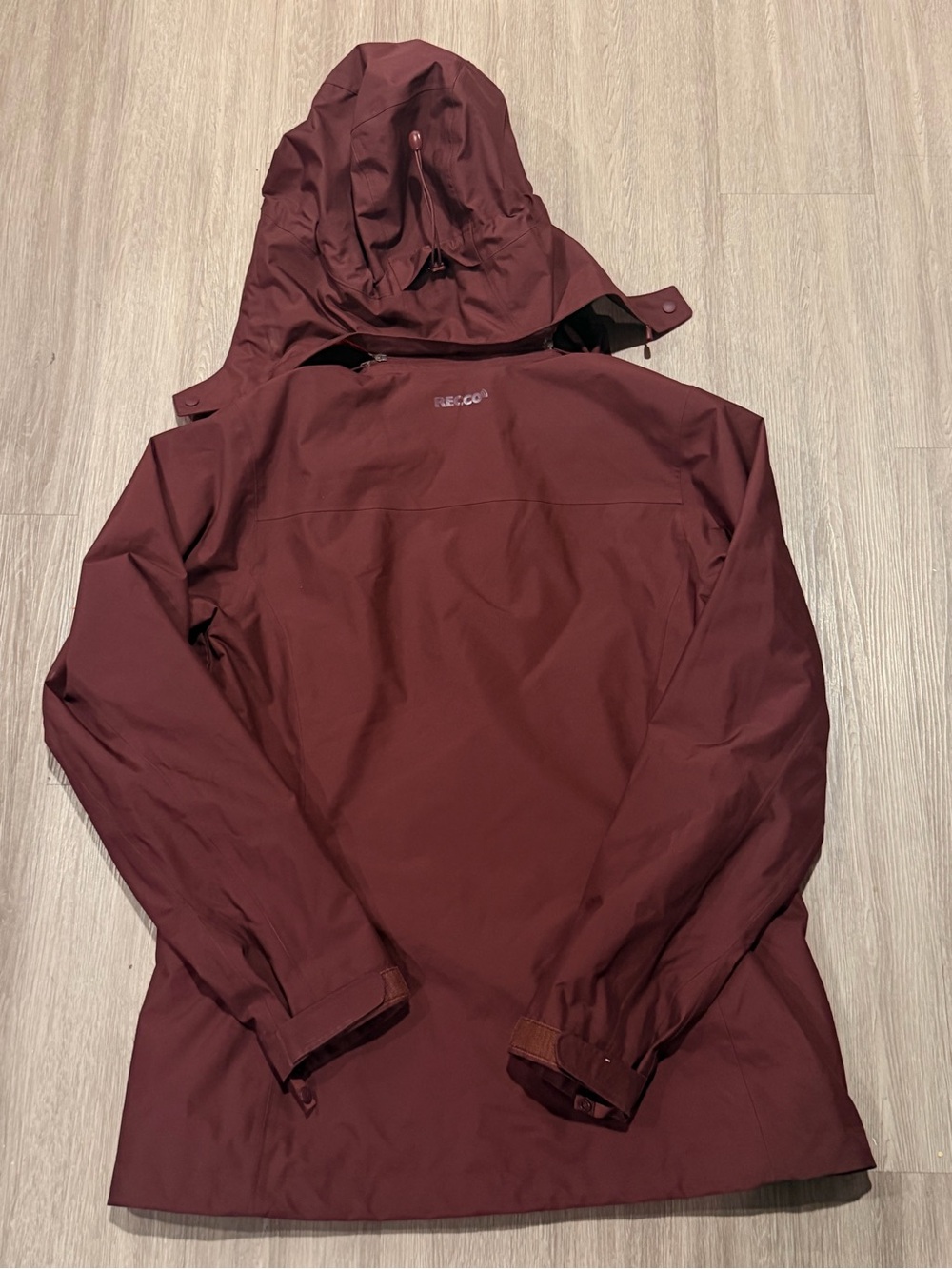 Patagonia Womens H2No RECCO Hooded Snowbelle Jacket Sz Large Red 31680 EUC - Picture 2 of 11